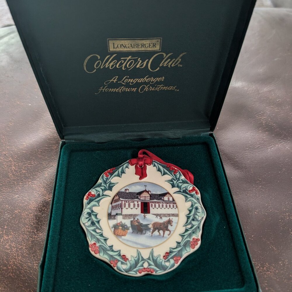 Longaberger Collectors Club Ornament 1999